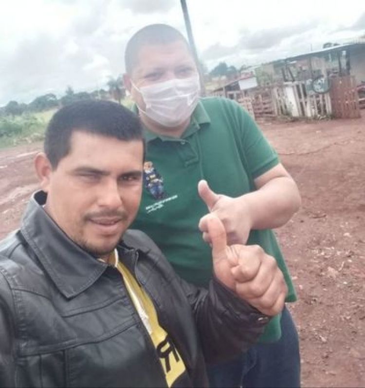 AUDIO: Líder de invasores de plazas amenaza al periodista Santiago Benítez de PJC
