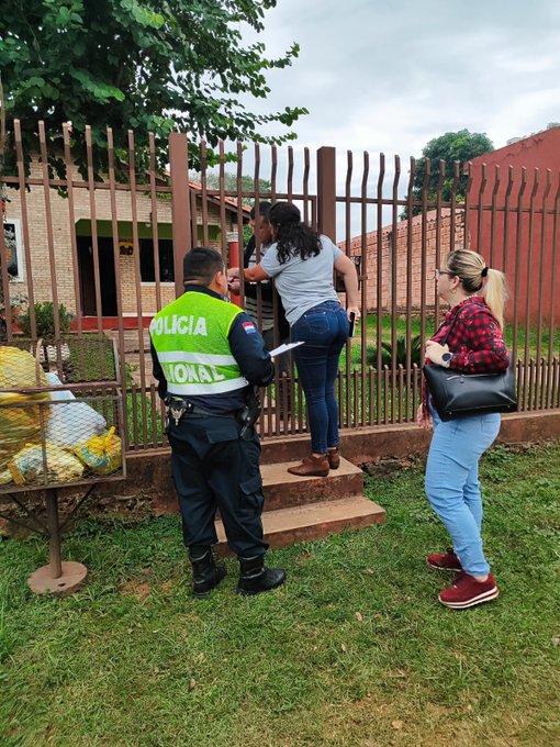 Fiscal se constituyó en la vivienda de joven madre desaparecida con su hijo