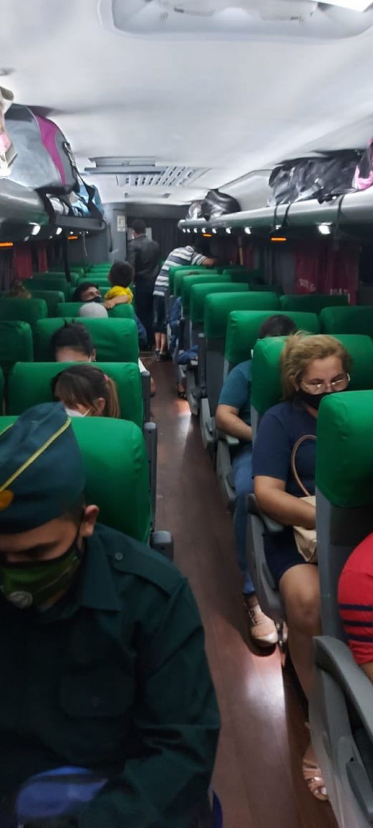 A partir de la medianoche vuelven a operar buses de corta, media y larga distancia