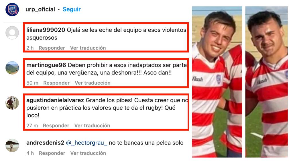 Piden expulsión y sanción de por vida para rugbistas Grau y Fretes