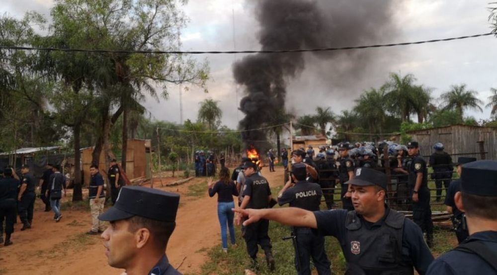 Preparan desalojo masivo en tres asentamientos de Luque