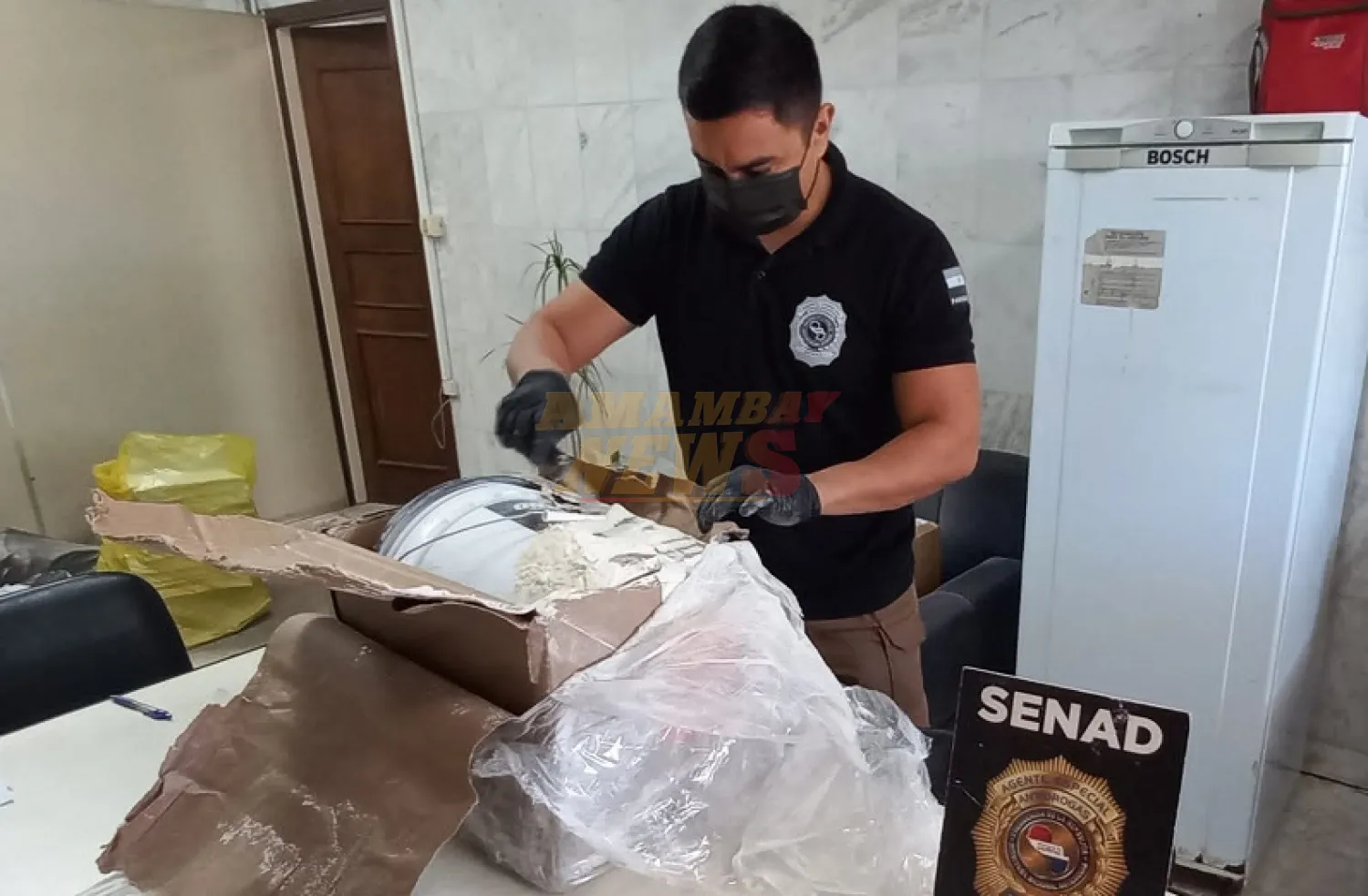 SENAD detecta marihuana de alto contenido de THC proveniente de Miami