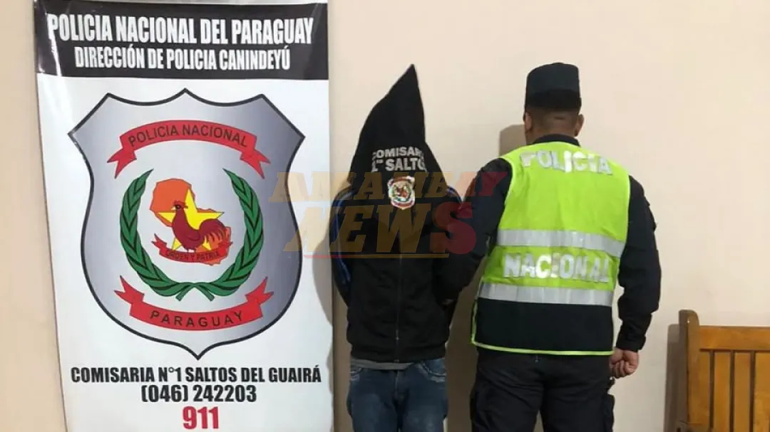 Detienen a joven denunciado por coaccionar a turistas en Saltos del Guairá