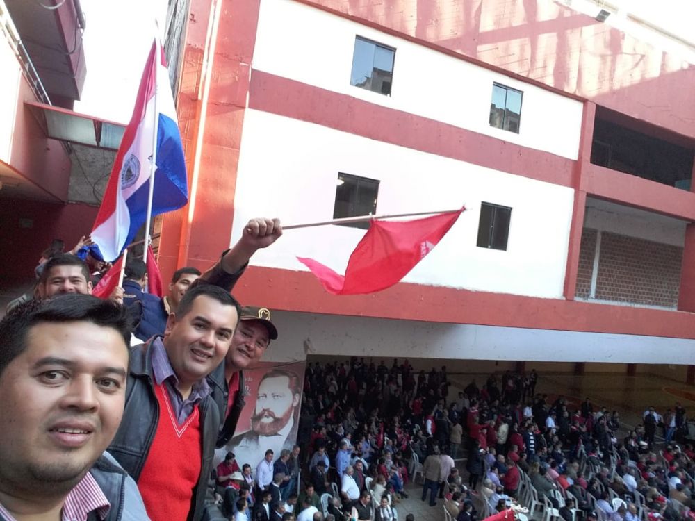Seccionalero de Tekoporã viajó a Asunción en defensa del zoquete