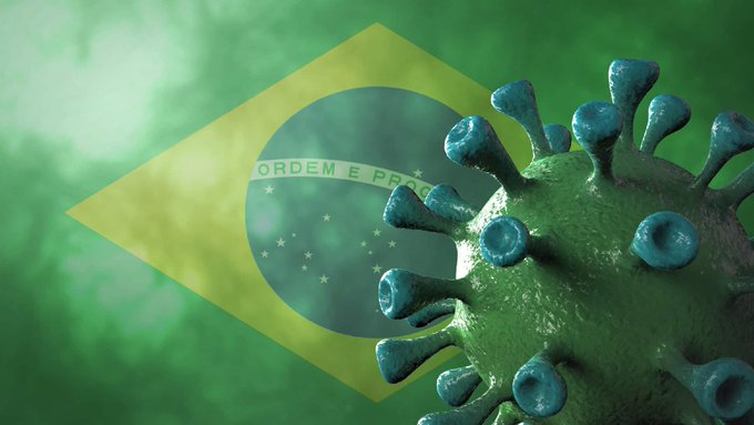 Covid: Brasil registra 12 muertes en 24 horas