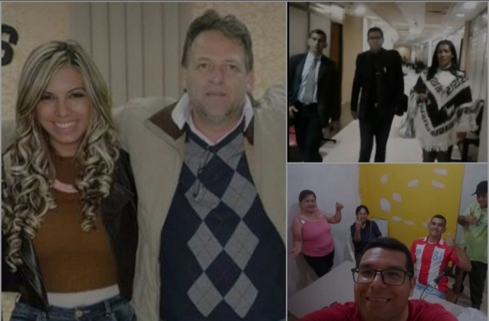 Por orden de Malou Amarilla escrachan a ex esposa de Pedro González