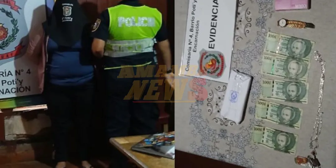 Ofreció G. 1.500.000 para “arreglo amistoso”: mujer es detenida tras intentar sobornar a policía