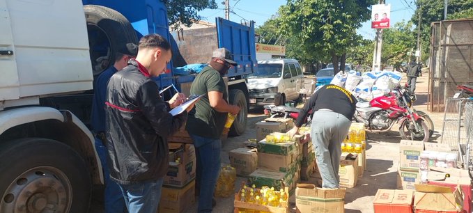 Autoridades incautan productos presuntamente de contrabando por 300 millones de guaraníes