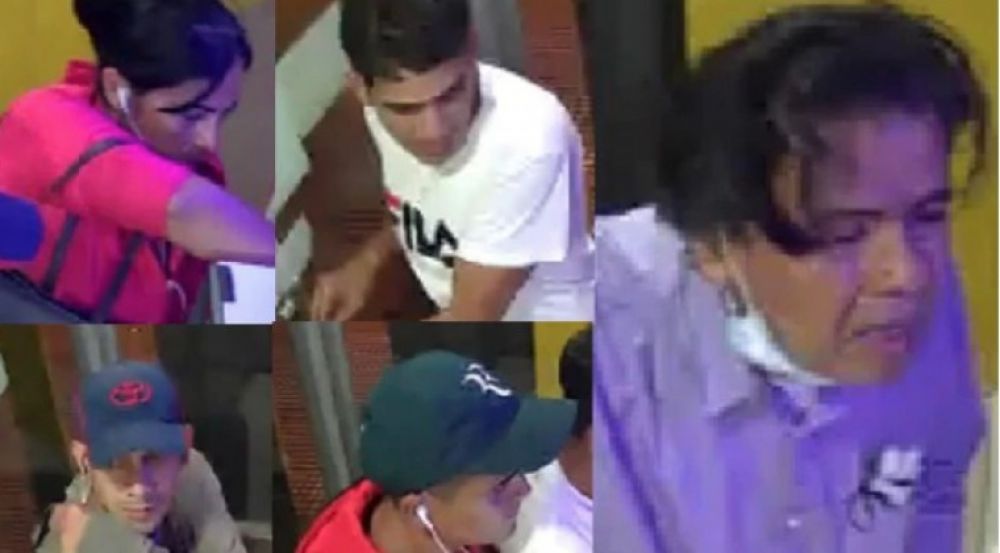 identifican a los autores del robo a los cajeros del BNF