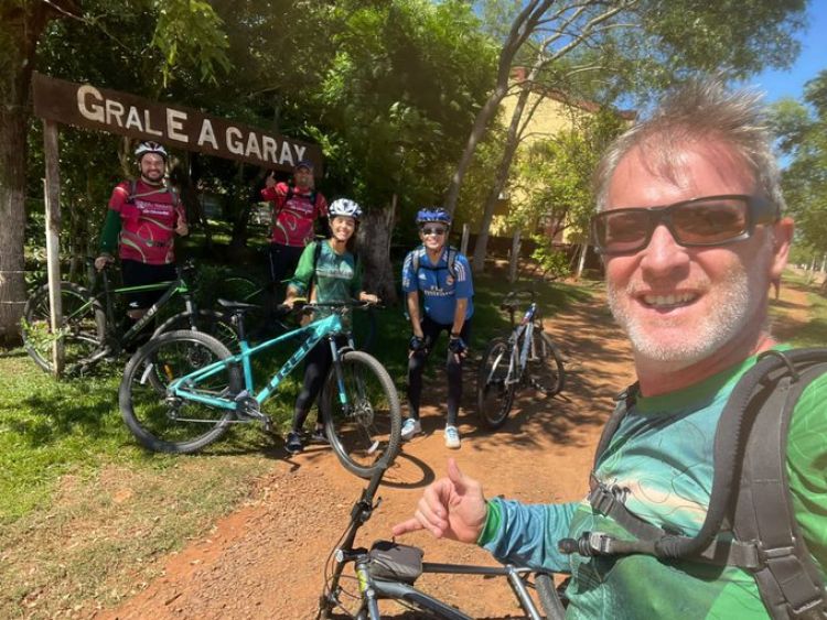 Sendas del Tren despide el año con un paseo ciclístico por ciudades del Guairá y Caazapá