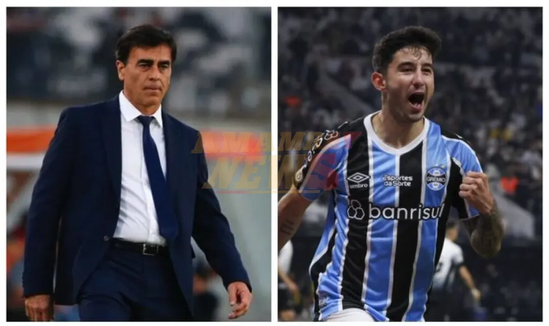 Gustavo Quinteros es el nuevo DT de Mathías Villasanti en Gremio