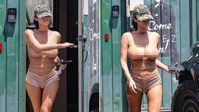 La esposa de Kanye West podría acabar en la cárcel debido a su atuendo extravagante