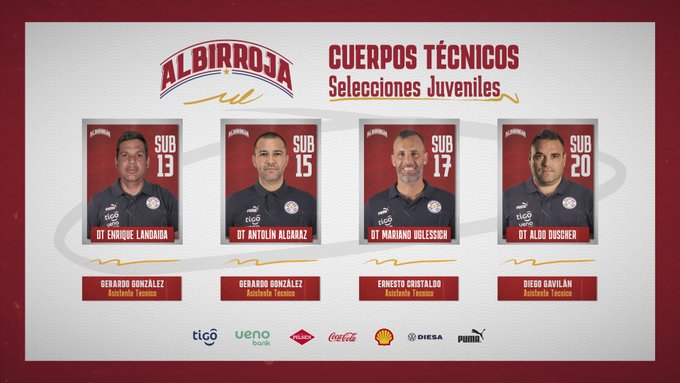 Presentan a los entrenadores de las Juveniles de la Albirroja