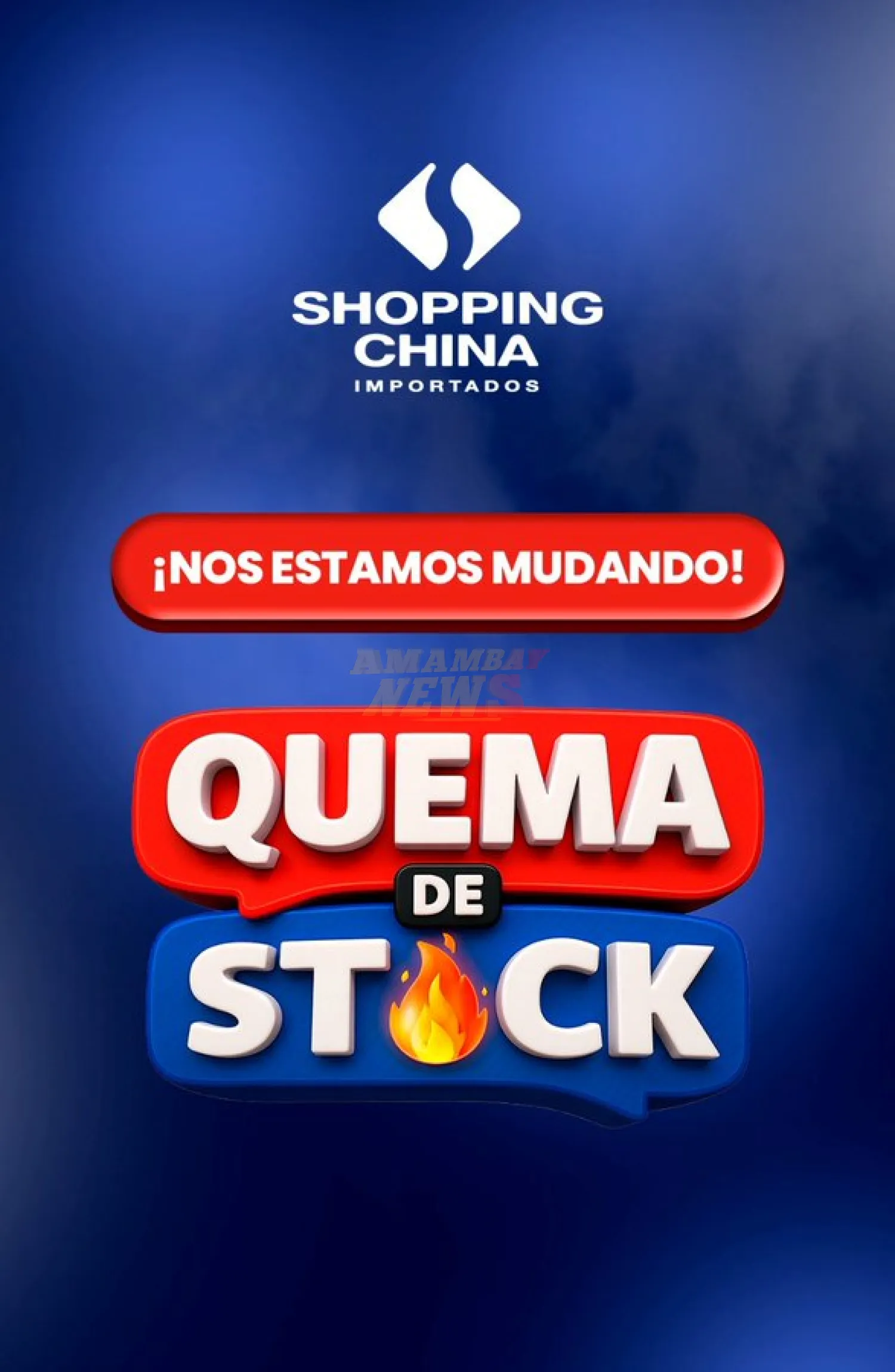 CDE: Quema total de stock en Shopping China con cotización congelada