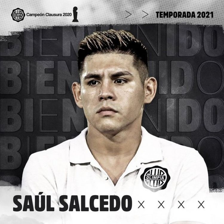 Salcedo regresa a Olimpia