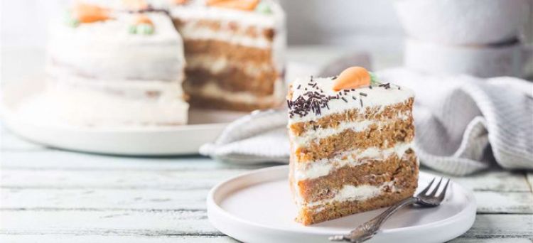 Torta de zanahoria casera y deliciosa