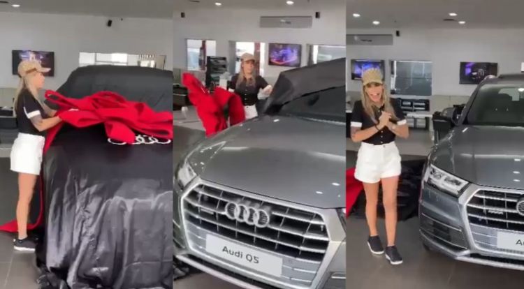 Magal Caballero presume lujoso 0 Km y llega a "ojos" de la SET: Cmo lo adquiri?