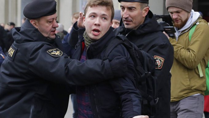 Bielorrusia | Juicio al periodista Román Protasévich por difundir imágenes de las protestas de 2020