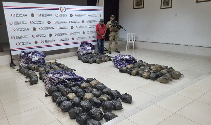 SENAD incautó cargamento de marihuana “vip” en Arroyos y Esteros
