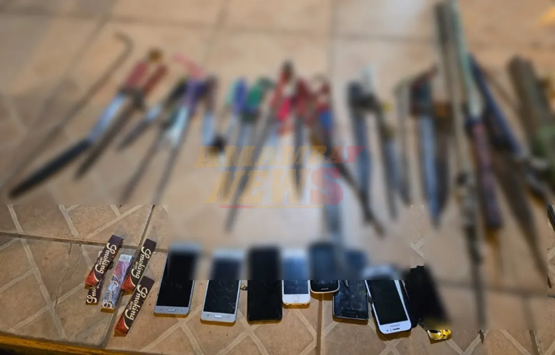 Requisan armas, drogas y celulares del penal de Ciudad del Este