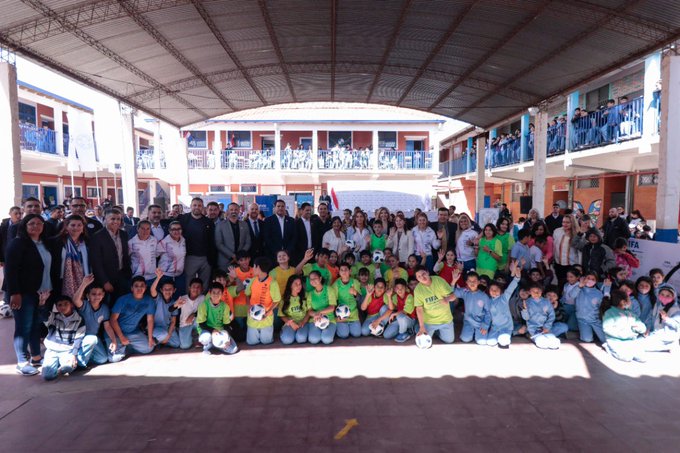 Se dio el puntapié inicial del programa “Fútbol en las Escuelas”