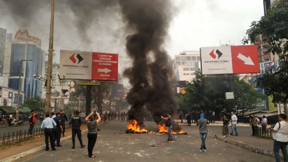 Hay heridos en medio de manifestación de paseros en CDE