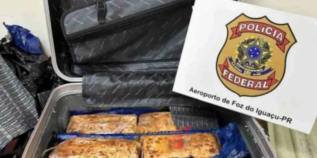 Paraguayo es detenido con droga en Foz: tenía como destino París