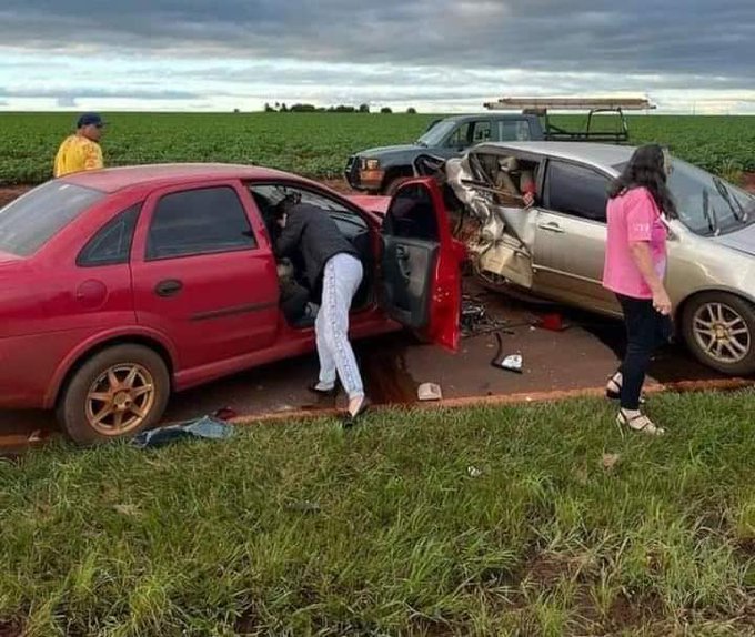 Septuagenario muere en confuso choque entre dos automóviles en Santa Rita