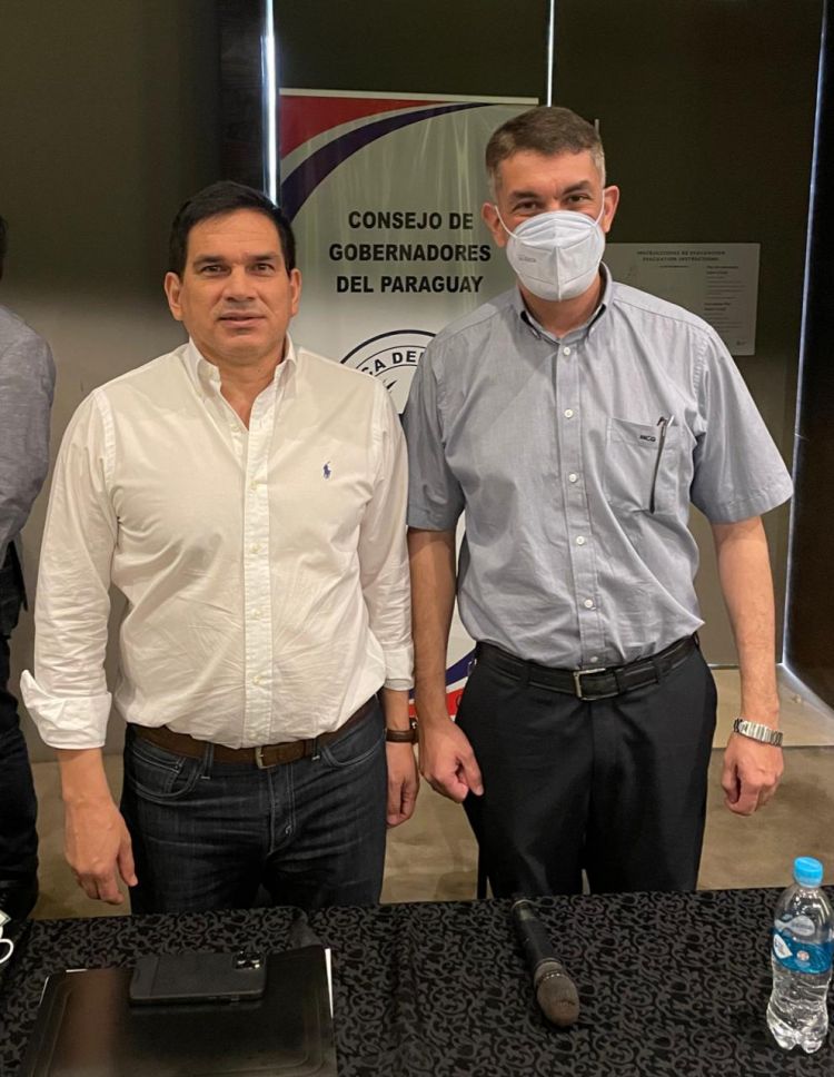 Gobernadores Baruja y Acevedo ganan pulseada a Colorado Añetete de Marito Abdo