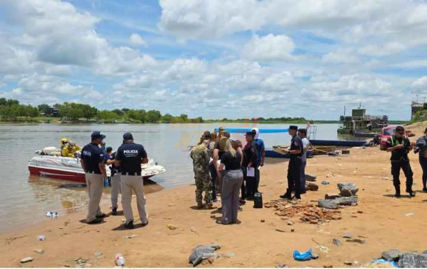 En Concepción: Hallan cuerpo de hombre que ingresó al río Paraguay para bañarse y no logró salir