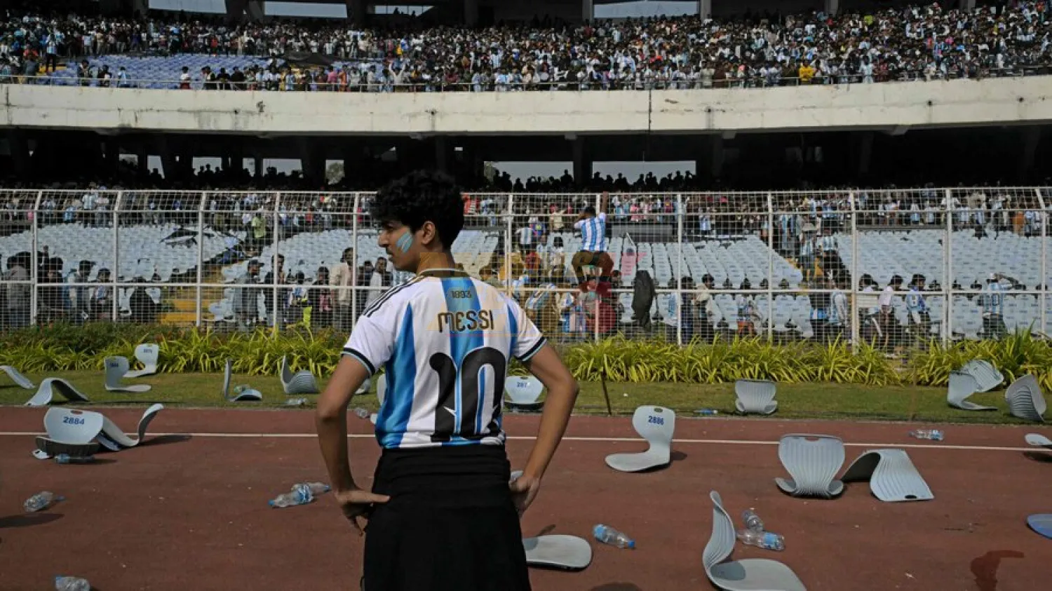 La India investiga el caos en la visita de Messi