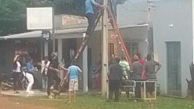 Funcionario de la ANDE muere electrocutado en San Pedro