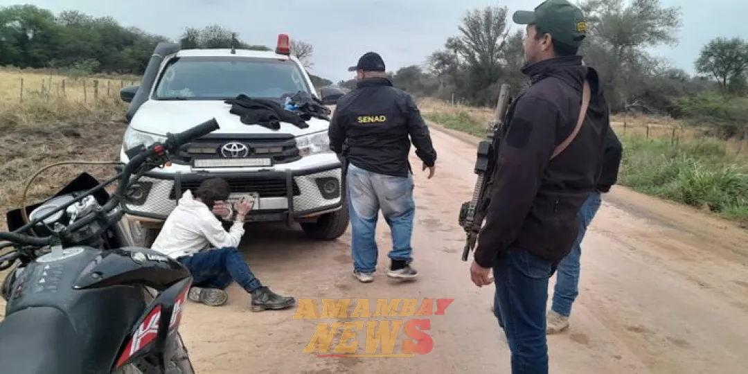 Delivery de cocaína no llegó a destino: Senad se le cruzó en el camino
