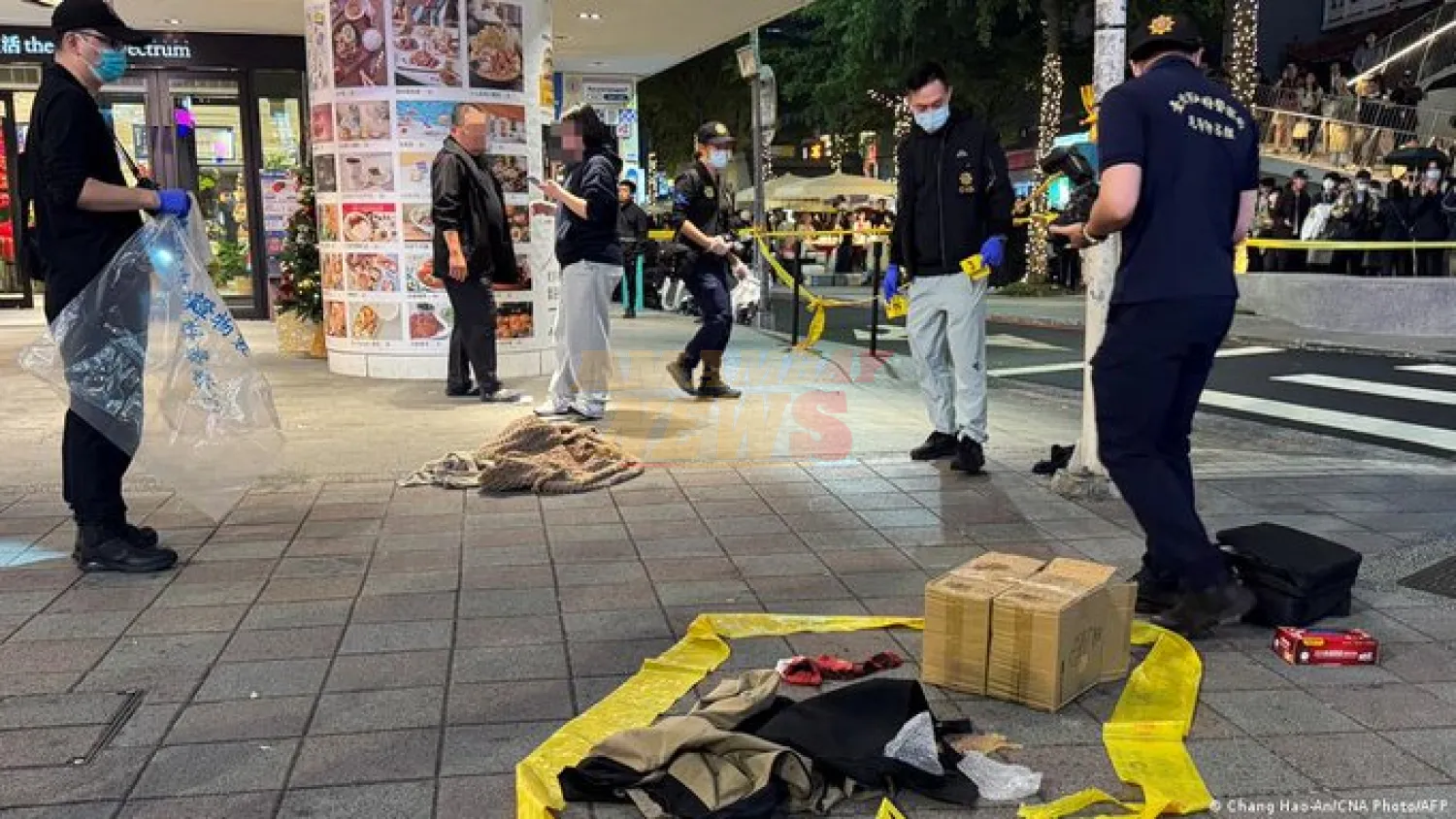 Tres muertos y 11 heridos en ataques en el metro de Taipéi