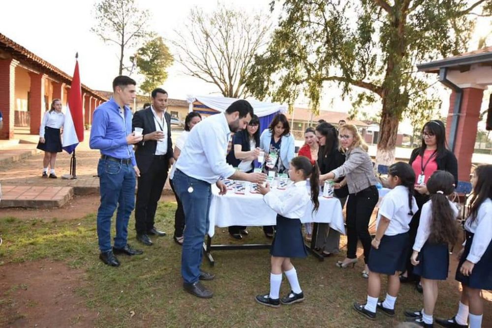Caazapá: llegó merienda escolar a menos de 75 días de terminar año lectivo