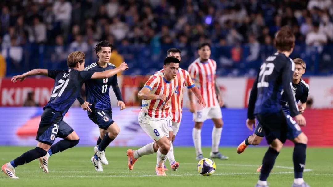 A Paraguay se le escapa el triunfo ante Japón