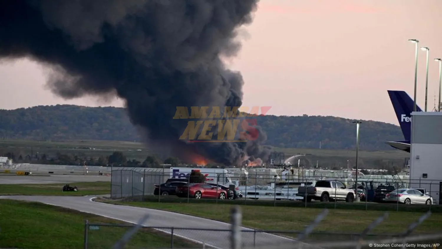 Se estrella avión de carga de UPS tras despegar de Kentucky