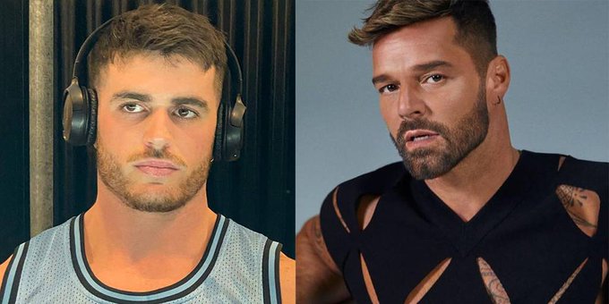 ¿Ricky Martin, enamorado de un modelo argentino?