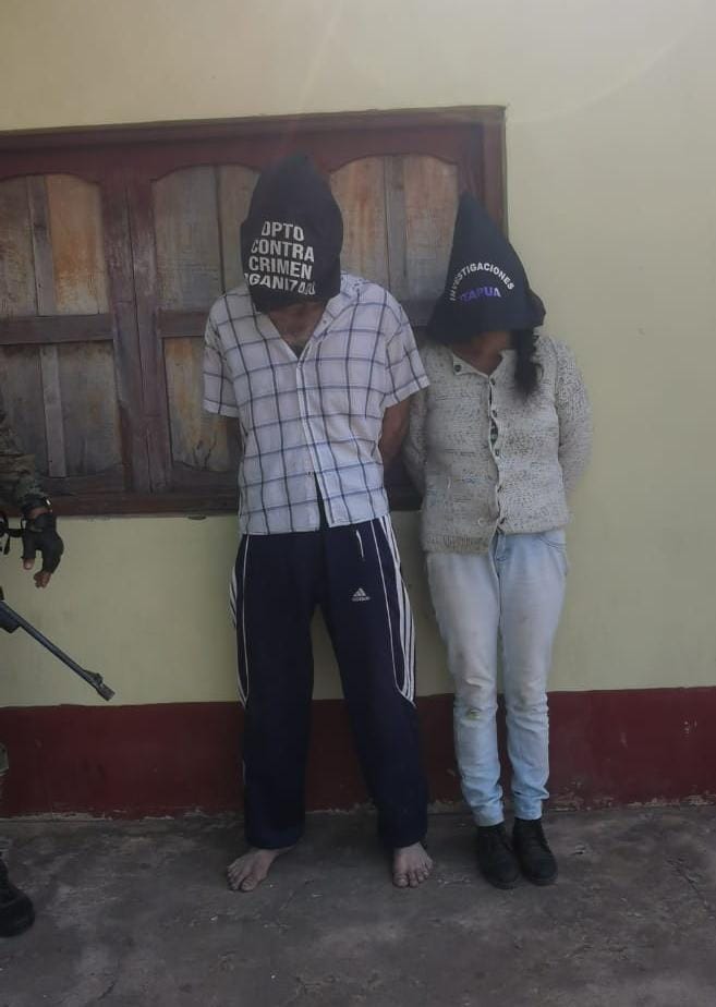 Hermana de líder del UPP fue aprehendida con él