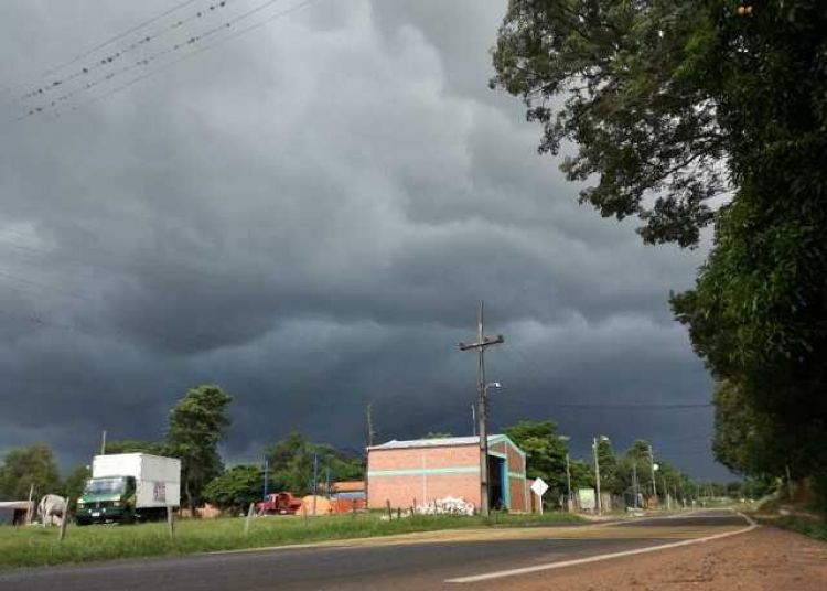 Alerta por tiempo severo para la zona norte del país