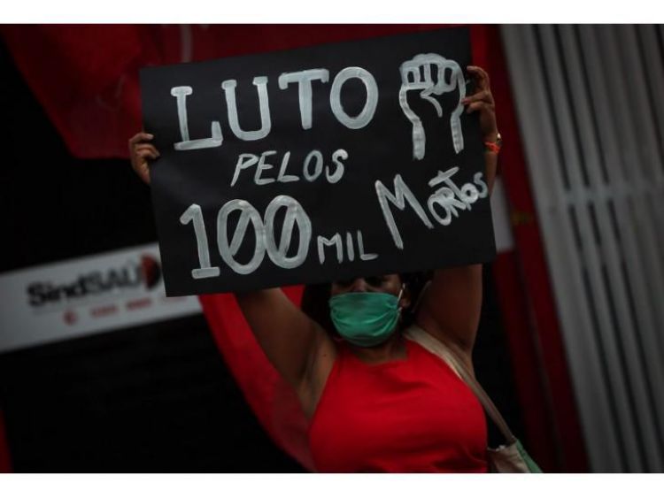 Brasil registra 1.274 nuevas muertes por COVID-19, total de decesos llega a 103.026