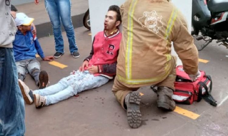 Motociclista fallece tras colisionar con otro biciclo en Pedro Juan Caballero