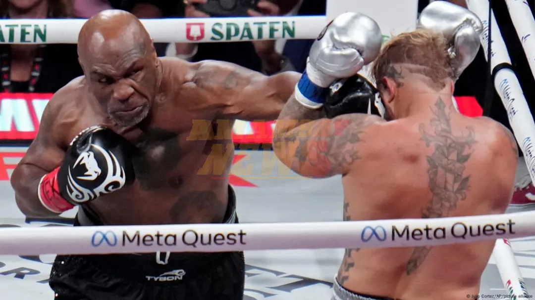 Tyson, derrotado ante Paul en su esperado regreso al ring