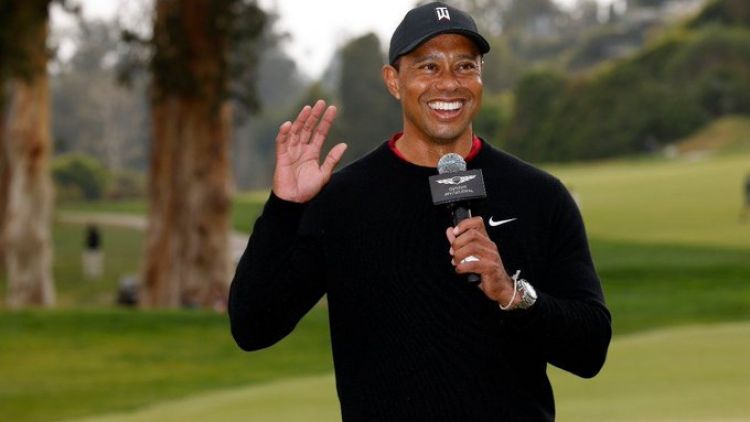 Tiger Woods llega al Masters, pero no está seguro de jugar