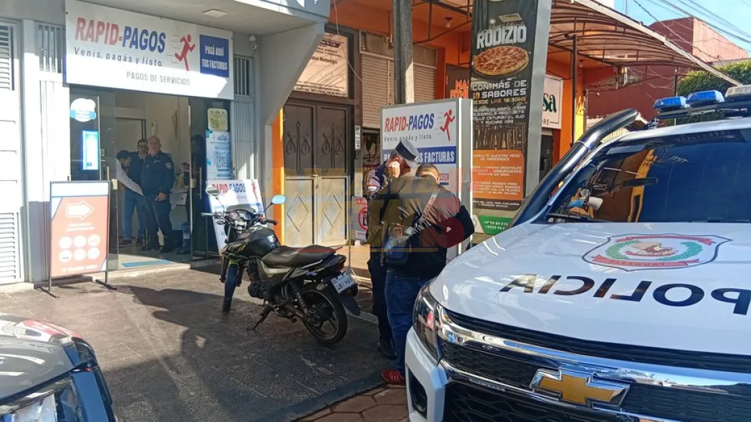 Fracasa intento de asalto a boca de cobranza en Pedro Juan Caballero