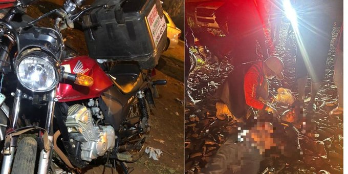 Un delincuente fue atropellado tras robar la motocicleta de un delivery