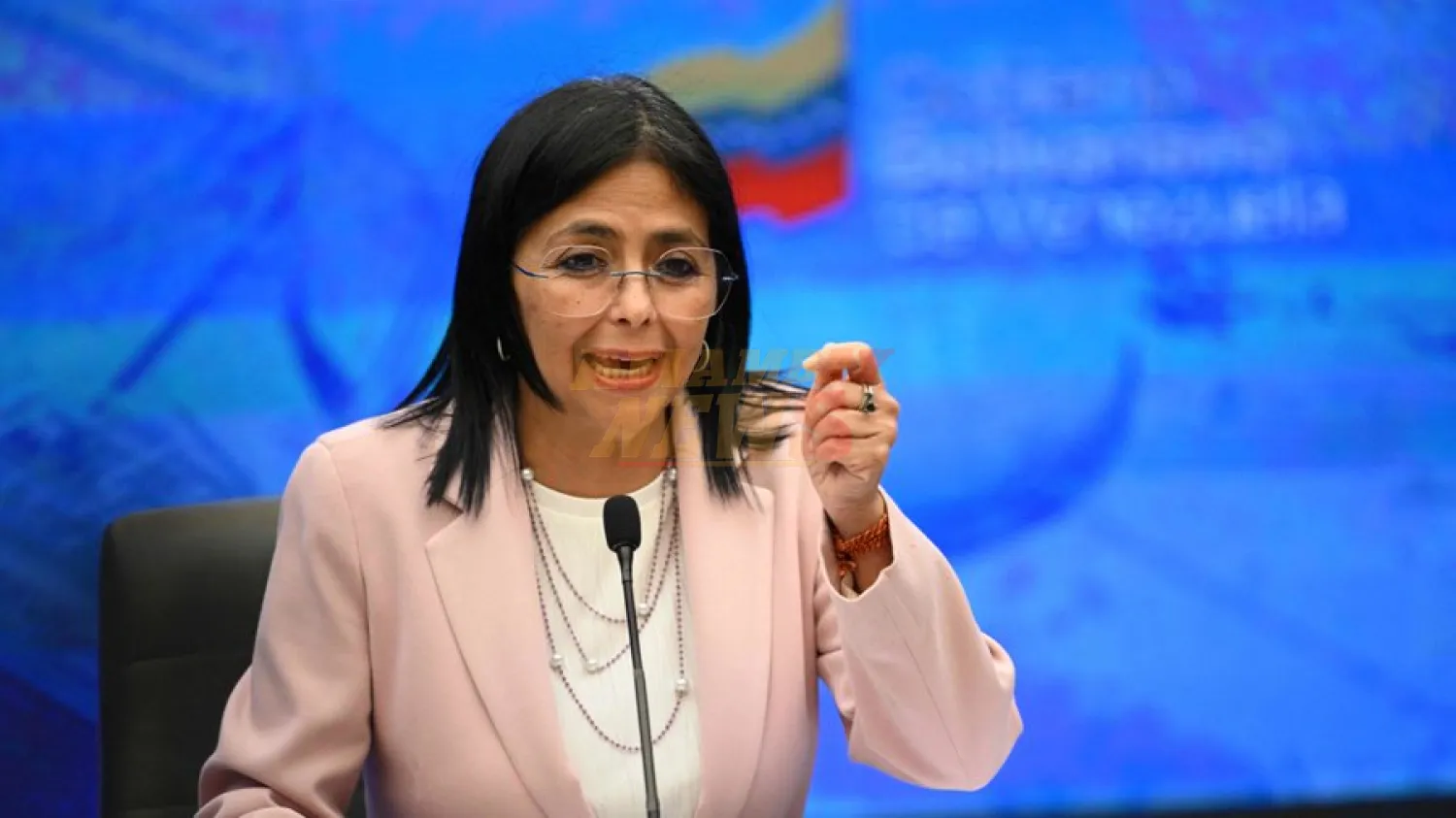 Delcy Rodríguez dice que la diplomacia será el escenario para el “cara a cara” con EEUU