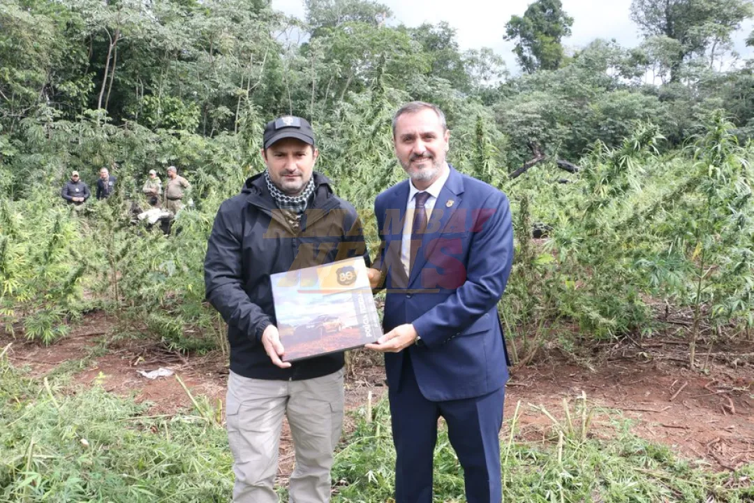 Paraguay y Brasil se unen en el combate al narcotráfico