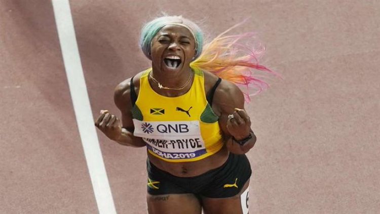 Jamaiquina Fraser-Pryce segunda mujer más rápida en la historia con récord en los 100 m