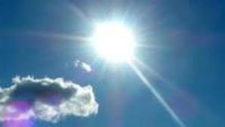 Anuncian inicio de semana caluroso y soleado